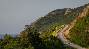 Nova Scotia coastal road